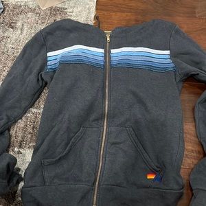 Womens aviator nation zip up in great condition